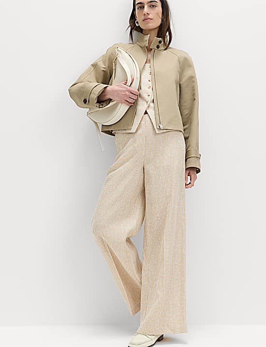 Tailored Striped Longline Waistcoat