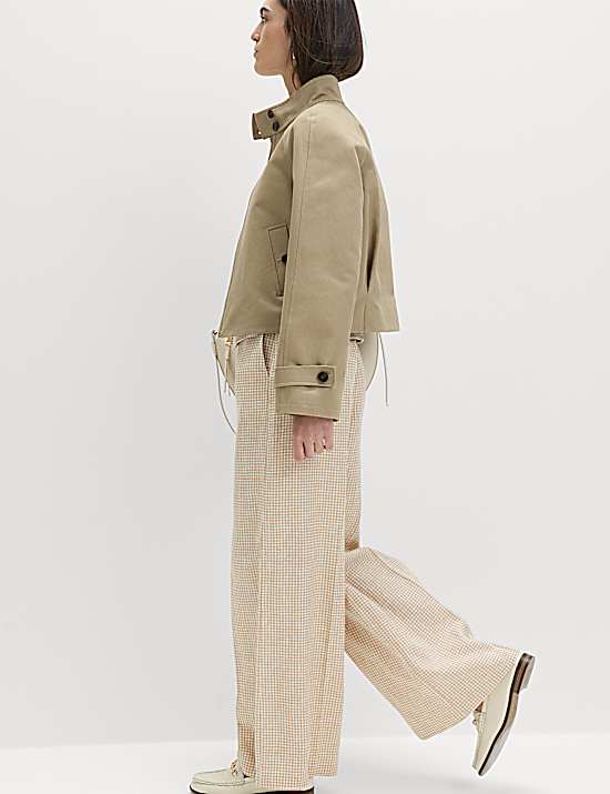 Tailored Striped Longline Waistcoat