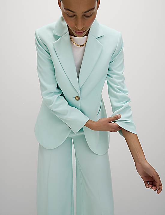 Tailored Striped Longline Waistcoat