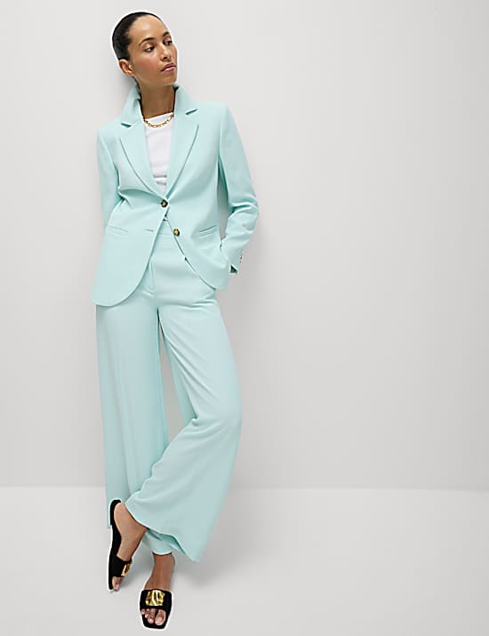 Tailored Striped Longline Waistcoat
