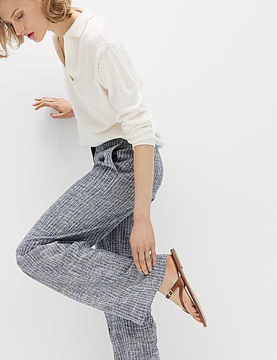 Tailored Striped Longline Waistcoat