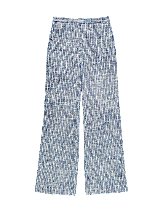 Tailored Striped Longline Waistcoat