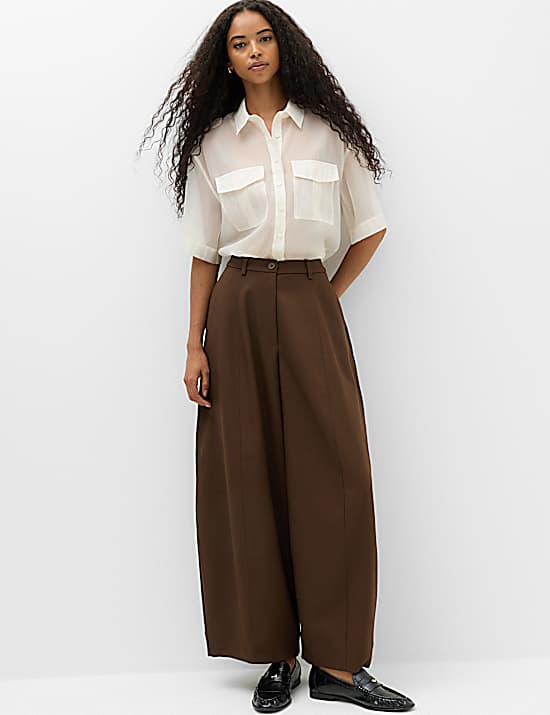 Tailored Striped Longline Waistcoat