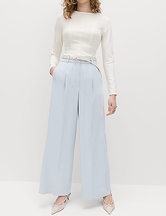 Tailored Striped Longline Waistcoat