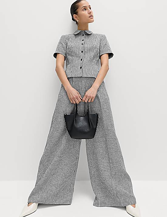 Tailored Striped Longline Waistcoat