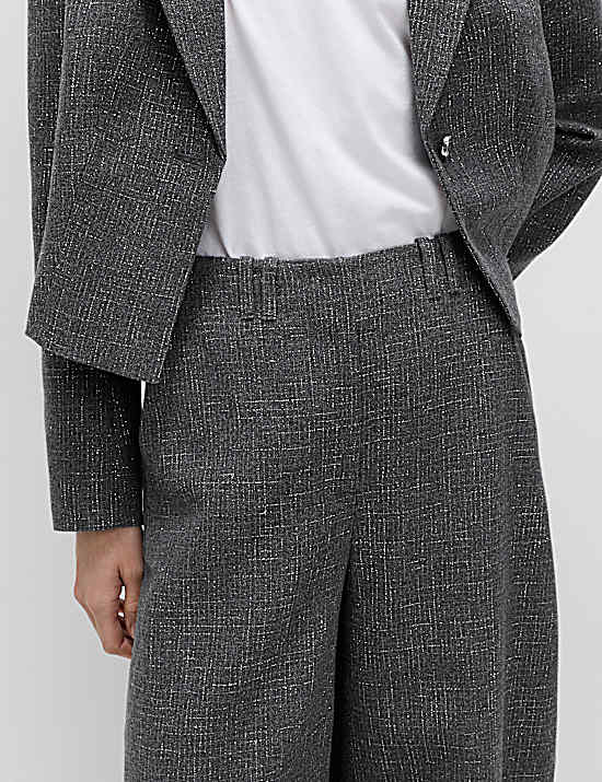 Tailored Striped Longline Waistcoat