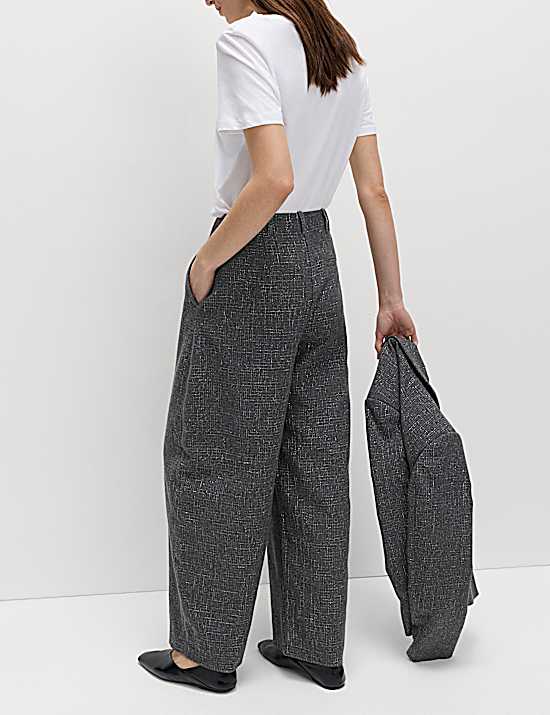 Tailored Striped Longline Waistcoat