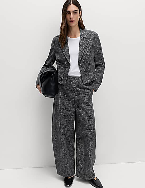 Tailored Striped Longline Waistcoat