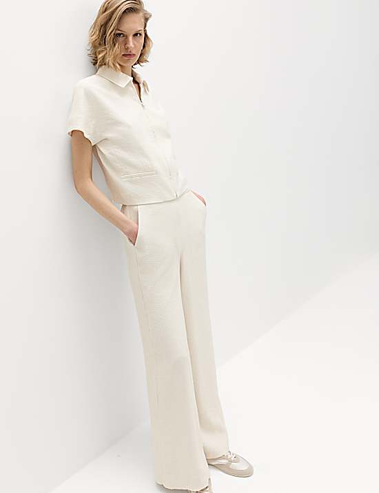 Tailored Striped Longline Waistcoat