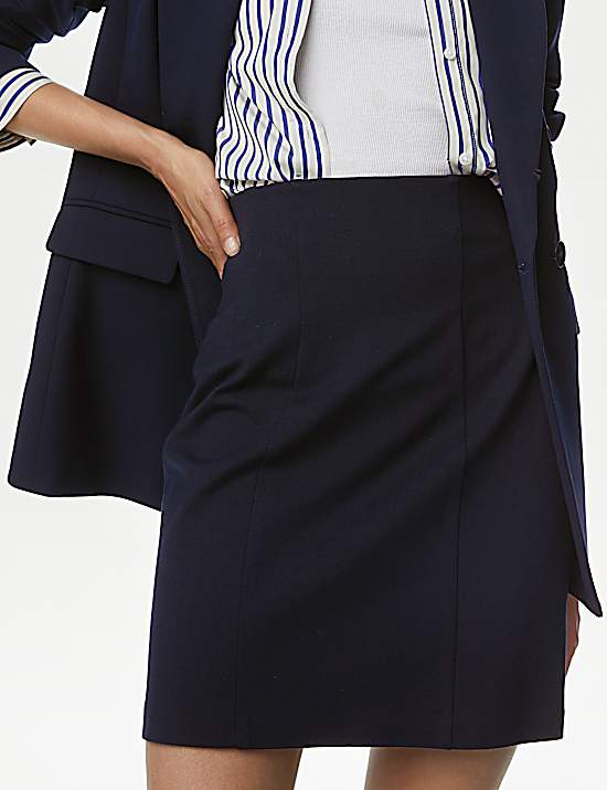 Tailored Striped Longline Waistcoat