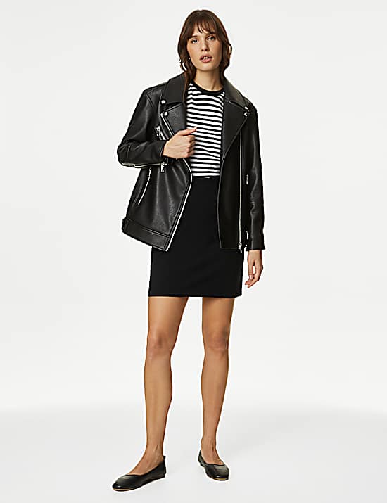 Tailored Striped Longline Waistcoat