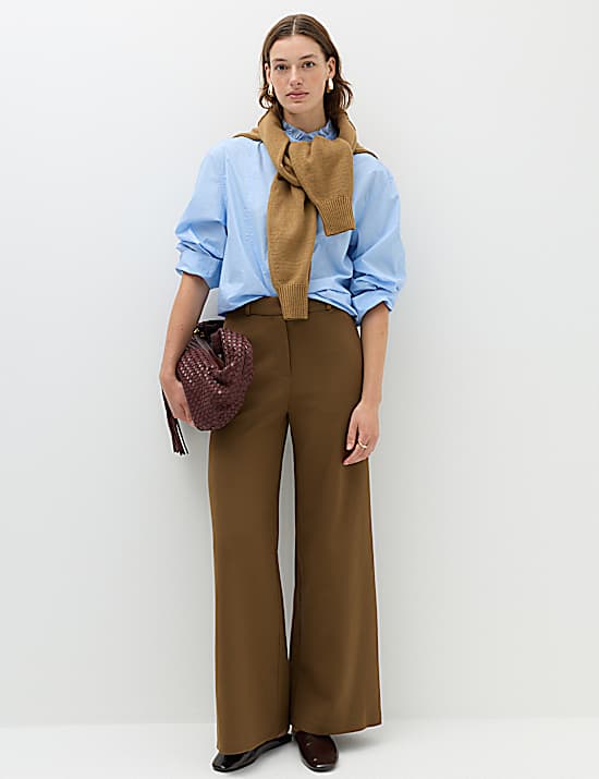 Tailored Striped Longline Waistcoat