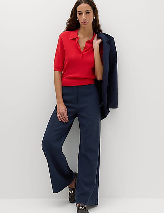 Tailored Striped Longline Waistcoat