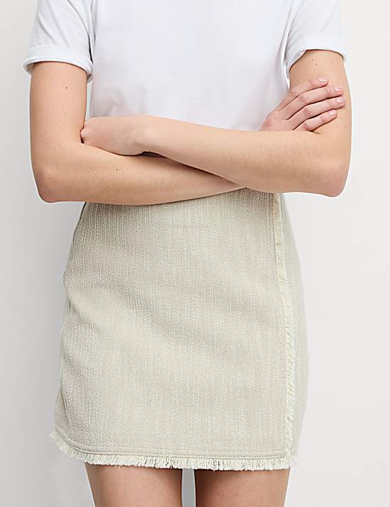 Tailored Striped Longline Waistcoat