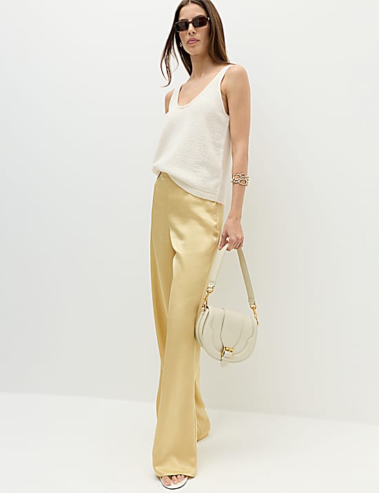 Tailored Striped Longline Waistcoat