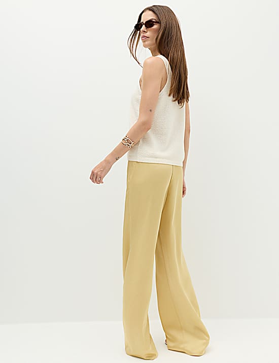 Tailored Striped Longline Waistcoat
