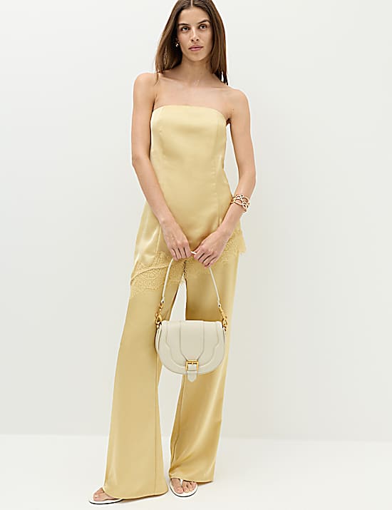 Tailored Striped Longline Waistcoat