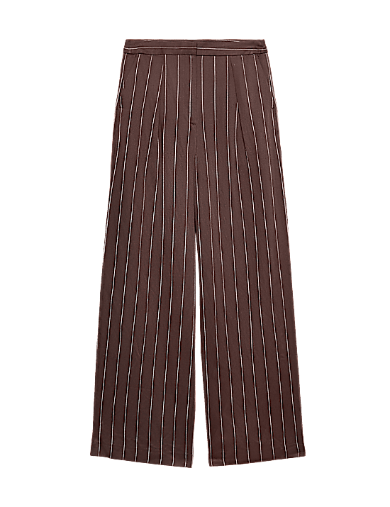 Tailored Striped Longline Waistcoat
