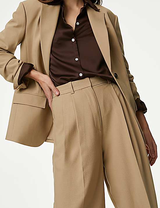 Tailored Striped Longline Waistcoat