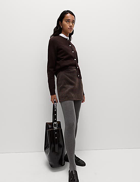 Tailored Striped Longline Waistcoat