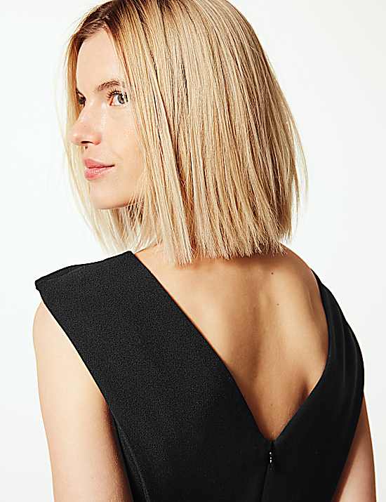 Tailored Striped Longline Waistcoat