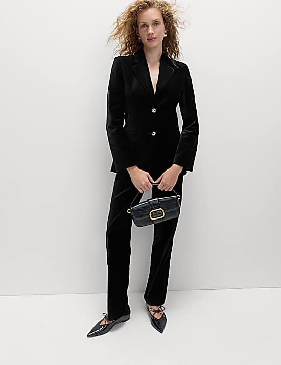Tailored Striped Longline Waistcoat