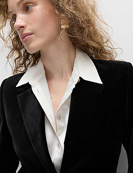 Tailored Striped Longline Waistcoat