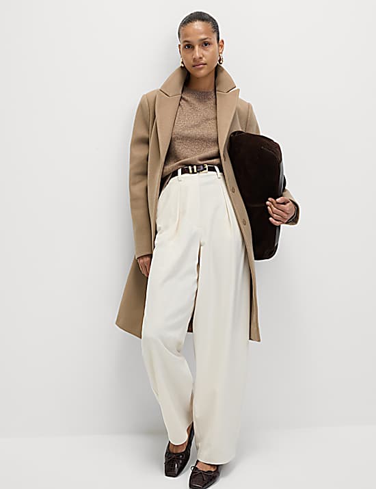 Tailored Striped Longline Waistcoat