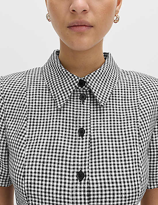 Tailored Striped Longline Waistcoat