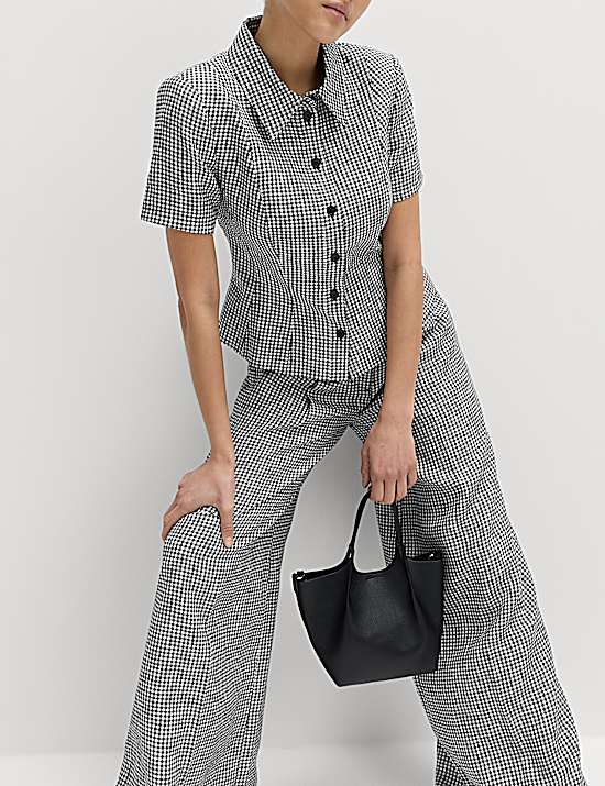 Tailored Striped Longline Waistcoat