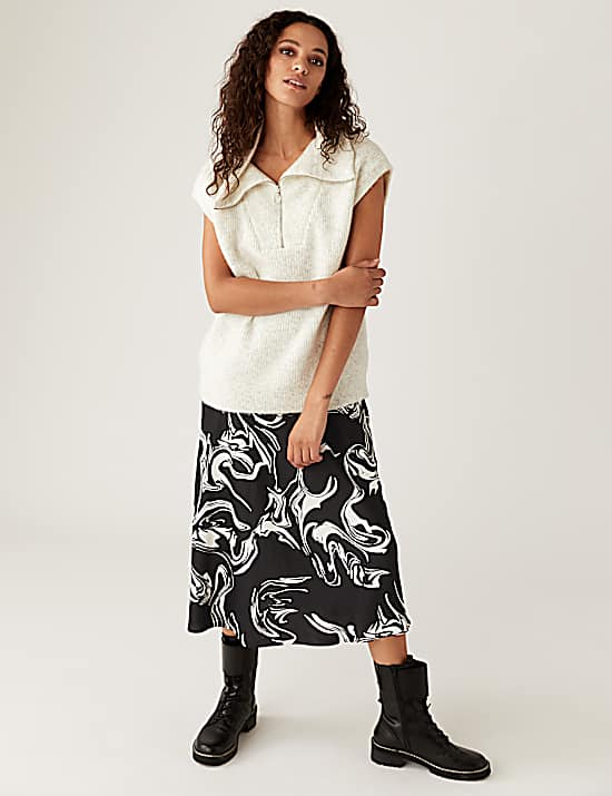 Tailored Striped Longline Waistcoat