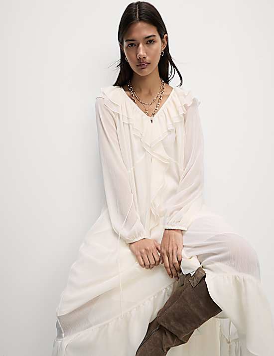 Tailored Striped Longline Waistcoat
