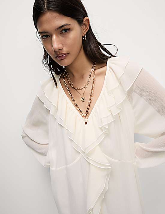 Tailored Striped Longline Waistcoat