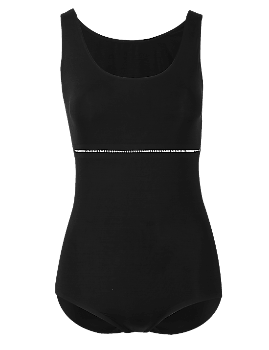 Tailored Striped Longline Waistcoat