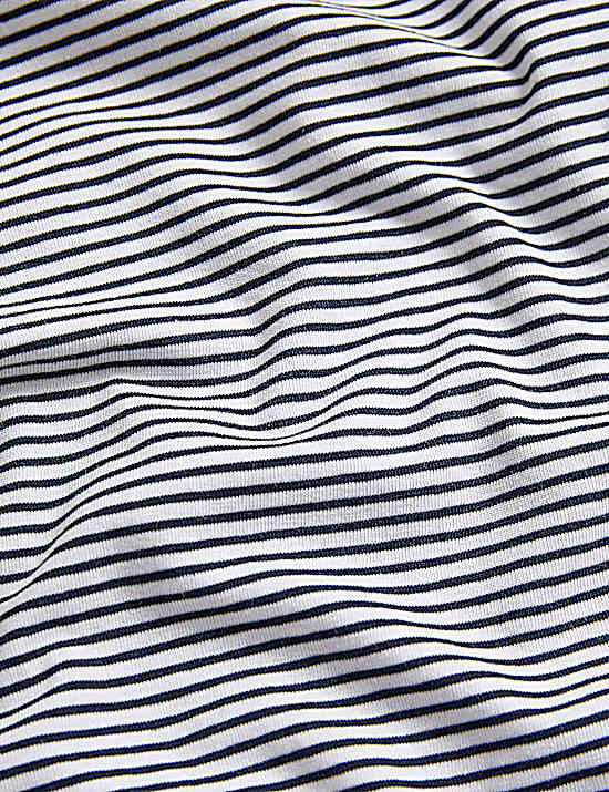 Tailored Striped Longline Waistcoat