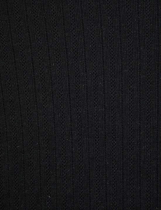 Tailored Striped Longline Waistcoat