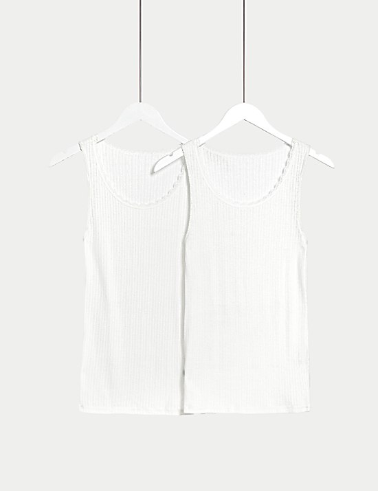 Tailored Striped Longline Waistcoat
