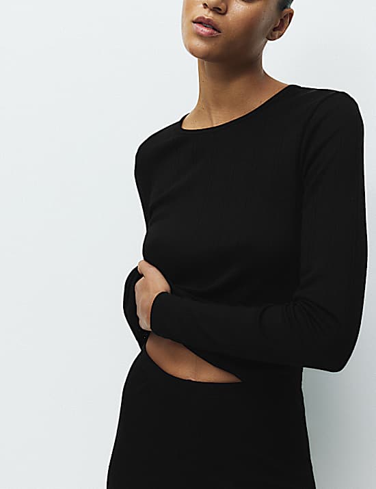 Tailored Striped Longline Waistcoat