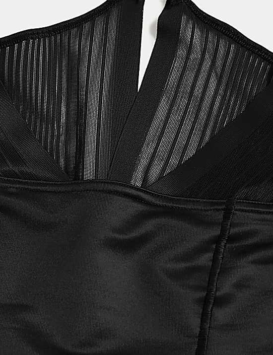 Tailored Striped Longline Waistcoat