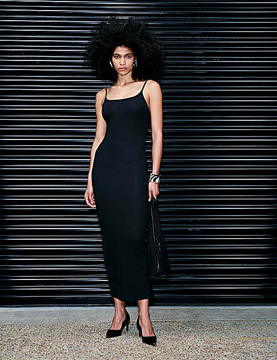 Tailored Striped Longline Waistcoat