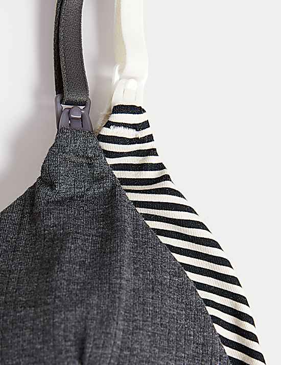 Tailored Striped Longline Waistcoat