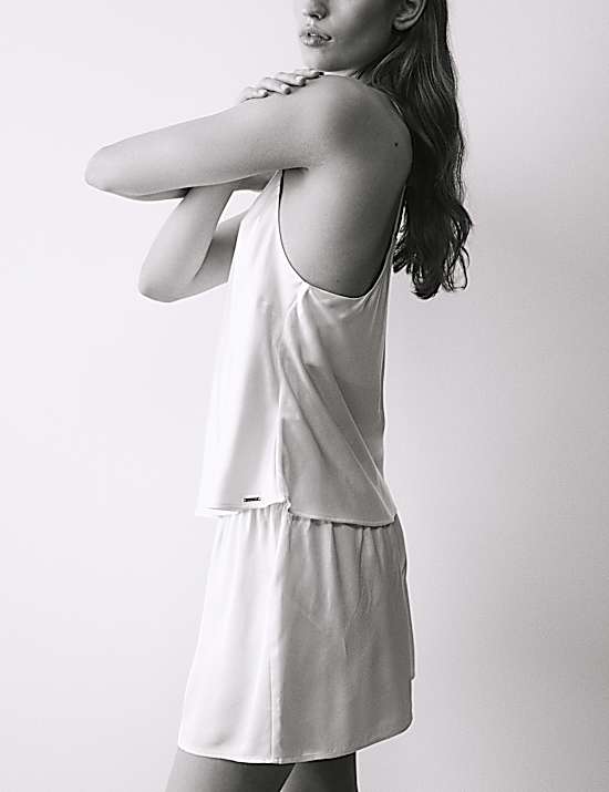 Tailored Striped Longline Waistcoat