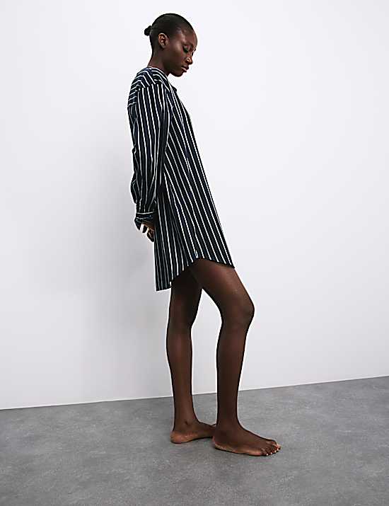 Tailored Striped Longline Waistcoat