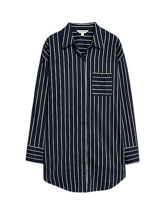 Tailored Striped Longline Waistcoat