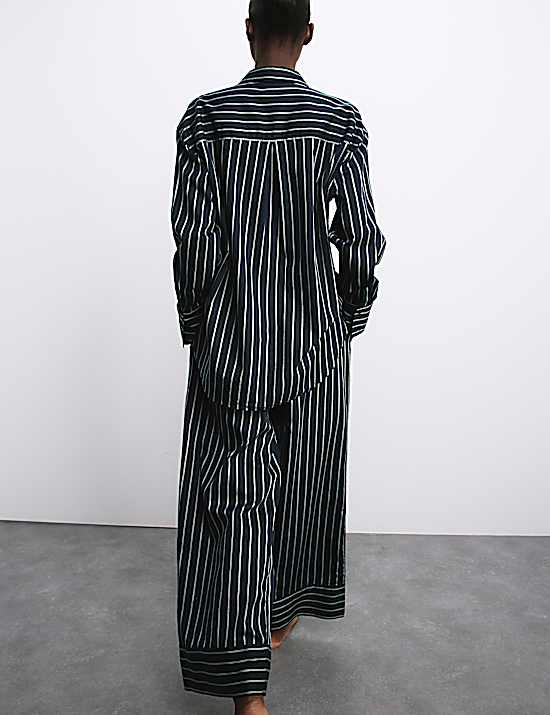 Tailored Striped Longline Waistcoat