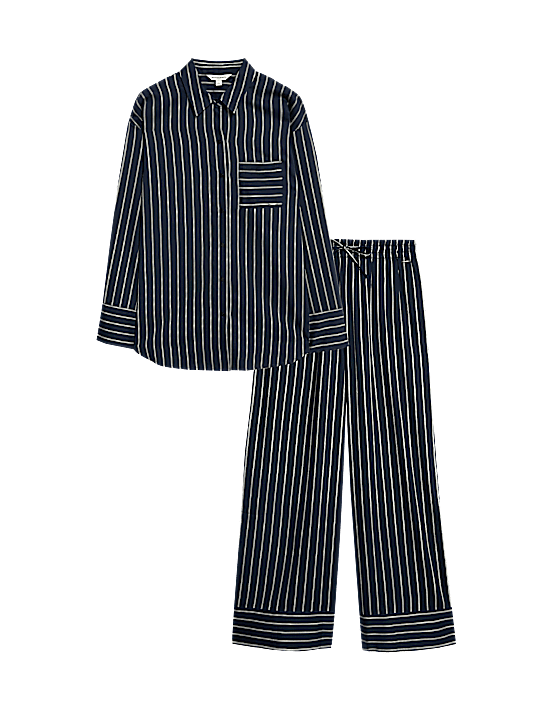 Tailored Striped Longline Waistcoat