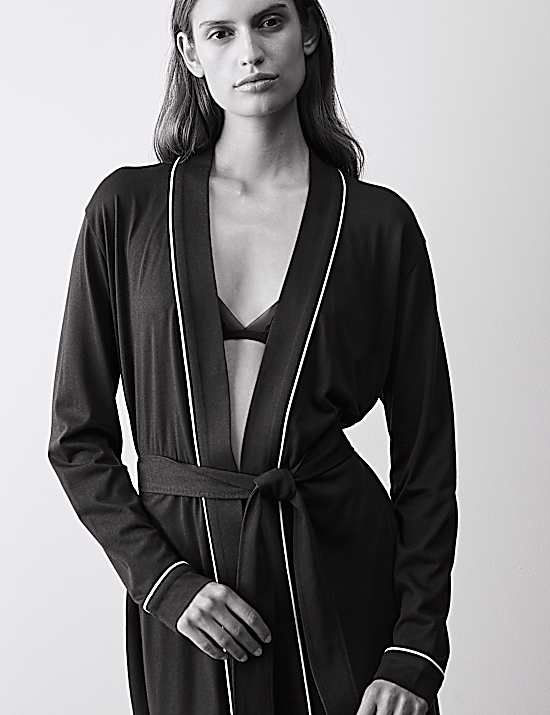 Tailored Striped Longline Waistcoat