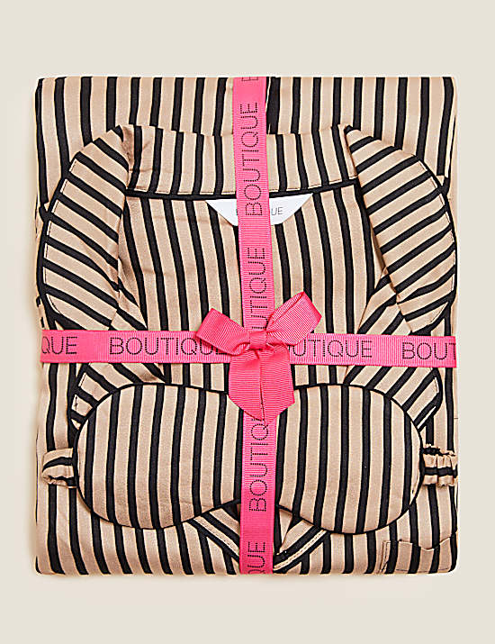 Tailored Striped Longline Waistcoat
