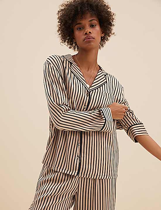 Tailored Striped Longline Waistcoat