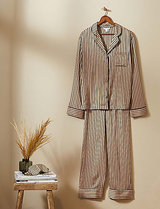 Tailored Striped Longline Waistcoat
